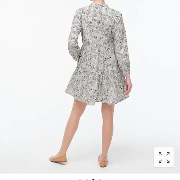 💕6 listings/$12💕 J.CREW safari print dress - Picture 2 of 6